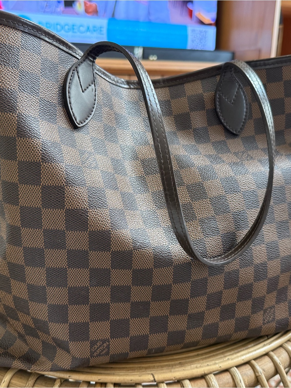 Louis Vuitton Neverful MM damier canvas
